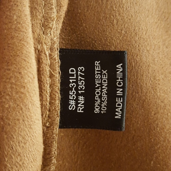 Fun vegan suede top - Picture 4 of 4